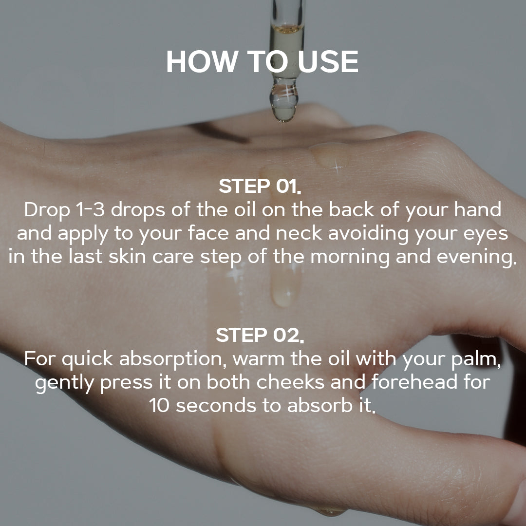 RELAXING RITUAL FACE OIL – 100% Vegan Formula